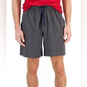 CLUB ROOM Men's Pajama Shorts Charcoal Gray Large Sleep Soft